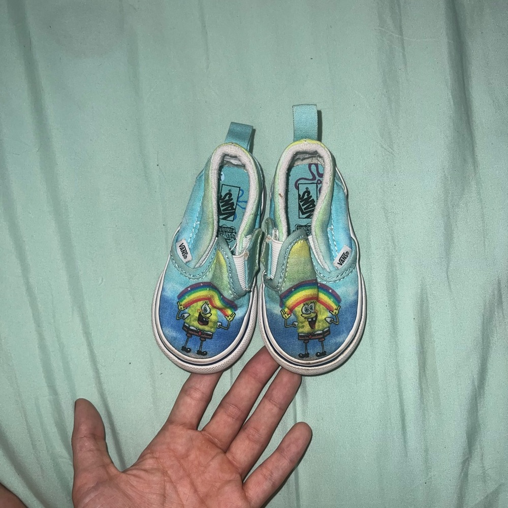 Vans x Spongebob Edition size 4 Toddler